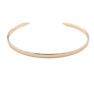 Bracelete Folheado 18k Liso