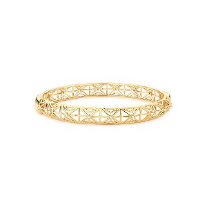 BRACELETE ZIRCONIA TRABALHADO VAZADO