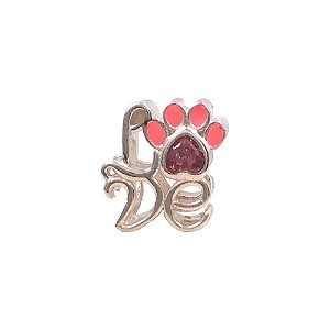 Berloque de Prata Separador Love