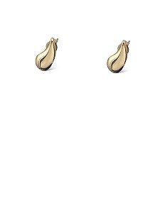 Brinco Folheado 18k Gotinha Lisa