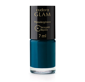 Eudora Glam Esmalte Azul Carbono