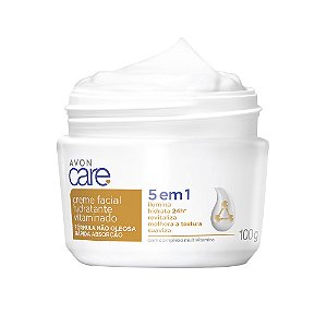 Avon Care Creme Facial Hidratante Vitaminado 100g - 5 EM 1 AVON CARE MULTI-VITAMIN CREME
