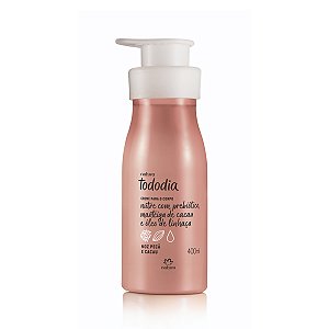 Tododia Noz Pecã e Cacau Creme desodorante nutritivo para o corpo, 400ml