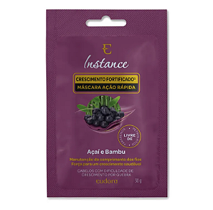 Sachê Máscara Capilar Instance Açaí e Bambu 30g - Crescimento Fortificado