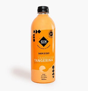 Xarope de suco 500ml tangerina PARA GIN