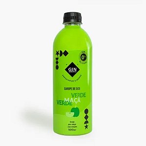 Xarope de suco 500ml maça verde PARA GIN