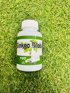 100 cápsulas de ginko biloba 500mg