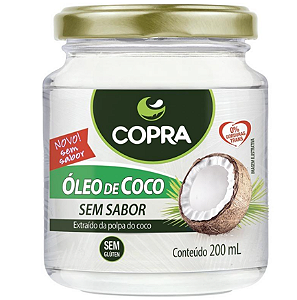 Óleo de coco Copra Sem Sabor 200ml