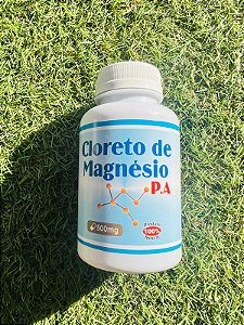 100 Cápsulas de Cloreto de Magnésio 500mg