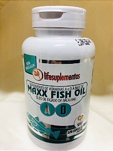 120 Cápsulas de óleo de fígado de bacalhau