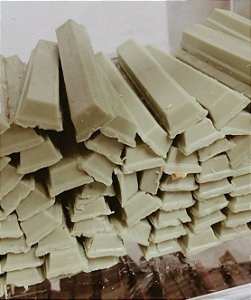 Chocolate branco com pistache 100g