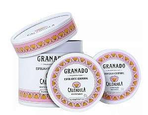 Kit Granado Terrapeutics Calêndula - Esfoliante 60g + Hidratante 60g