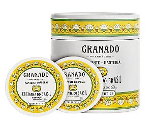 Kit Granado Terrapeutics Castanha do Brasil - Esfoliante 60g + Hidratante 60g