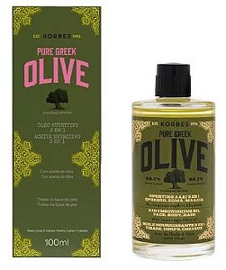 Óleo Nutritivo 3 em 1 Korres Pure Greek Olive 100ml