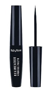 Delineador Liquido Preto - Rubyrose
