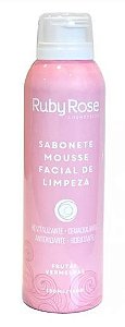 Sabonete Mousse Facial De Limpeza Frutas Vermelhas - Rubyrose