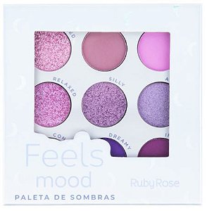 Paleta De Sombras Feels Mood - Ruby Rose