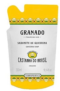 Refil Sabonete Líquido de Glicerina Granado Castanha do Brasil 300ml