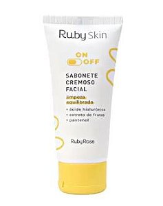 Sabonete Cremoso Facial Ruby Skin On Off 100ml