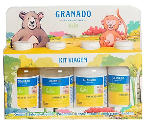 Kit Viagem Miniaturas Bebê Tradicional ( 4 Itens ) - Granado