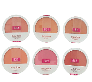 Mini Blush Compacto Ruby Rose