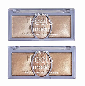 Paleta De Iluminador Feels Mood Rubyrose