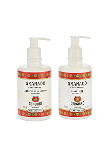 Kit Sabonete Líquido Terrapeutics Gengibre 300ml + Hidratante Corporal Terrapeutics Gengibre 300ml