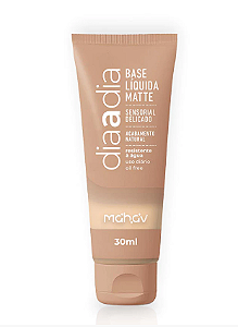 Base Líquida Matte Dia a Dia Mahav 30ml