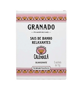 Sais de Banho Terrapeutics Calêndula 5 x 15g