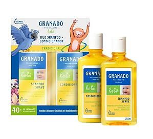 Duo Shampoo 250ml + Condicionador 250ml Bebê Glicerina Tradicional Granado