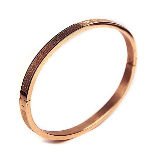 Pulseira Rose Gold Oração Pai Nosso Minimalista [pulso PEQUENO]