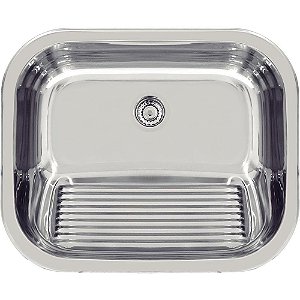 Tanque de Encaixe Tramontina Hera 30 L em Aço Inox Polido 50x40 cm - 94400/407