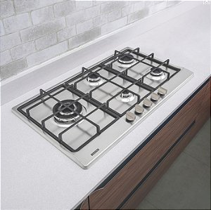 Cooktop a Gás Inox Penta Plus 5gx Tri HE