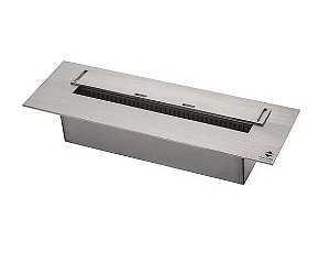 Lareira a Etanol em aço Inox Escovado 60 X 14,5 X 7cm - mm1060 fit