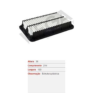 Filtro de Ar HB20 / Picanto - JFA0K16 WEGA