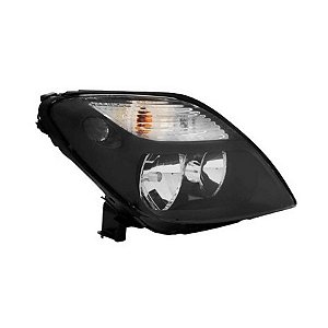Farol Renault Scenic Mascara Negra 2001 / 2010 L. Direito Novo Manual