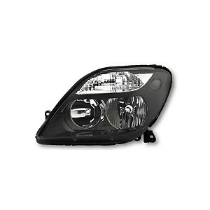 Farol Renault Scenic Mascara Negra L. Direito 2001 / 2010 Novo Manual
