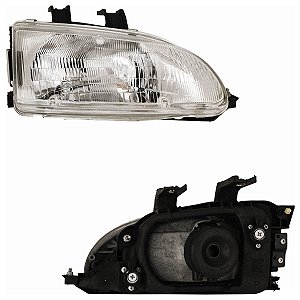 Farol Civic 1992 A 1995 Foco Simples Ld