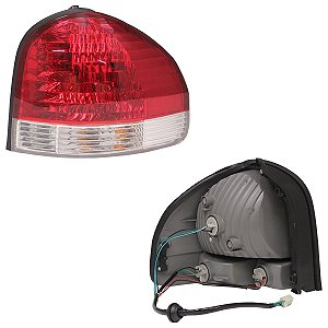 Lanterna Traseira Santa Fé 2005 A 2006 Bicolor Ld