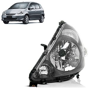 Farol Fit 2003 a 2009 Mascara Negra Le