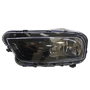 Farol Dianteiro C4 Cactus 2018 A 2022 Máscara Cromada LE