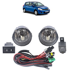 Kit Farol De Milha Tiida 2007 A 2011 ZN0452