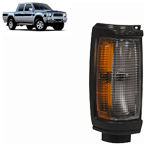 Pisca Seta Dianteira L200 1992 A 2003 Mold. Preta Cristal LD ZN111032