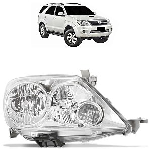 Farol Hilux Sw4 2005 A 2008 Máscara Cromada Importado ZN111109IMP