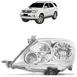 Farol Hilux Sw4 2005 A 2008 Máscara Cromada Importado ZN111110IMP