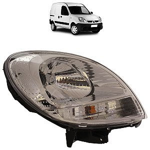 Farol Kangoo 2009 A 2012 Máscara Cromada ZN1111201