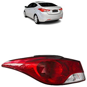 Lanterna Traseira Elantra 2011 A 2013 Bicolor Canto ZN1111208
