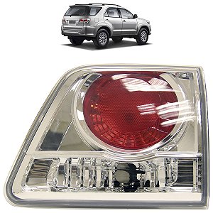 Lanterna Traseira Hilux Sw4 2012 A 2015 Cromada Porta Malas ZN111611