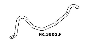 Cano Escapamento Galaxie Ltd / Landau 80 Até 82