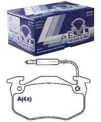 Pastilha Freio BX/205 Dianteira Alarme Bendix 1143 SYL